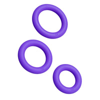 ROMP Remix Trio Cock Rings Purple