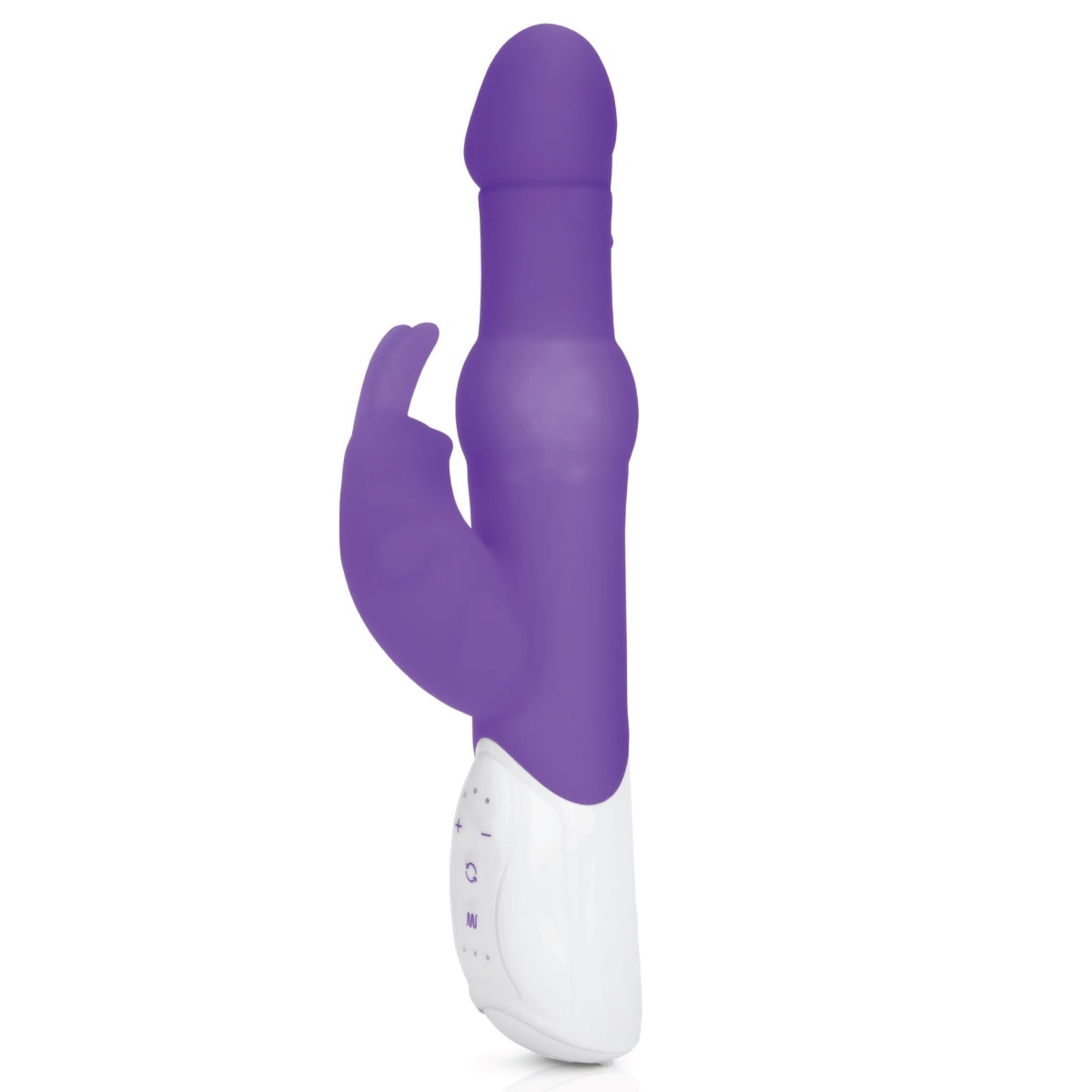 Rabbit Essentials Pearls Rabbit Vibrator With Rotating Shaft Purple