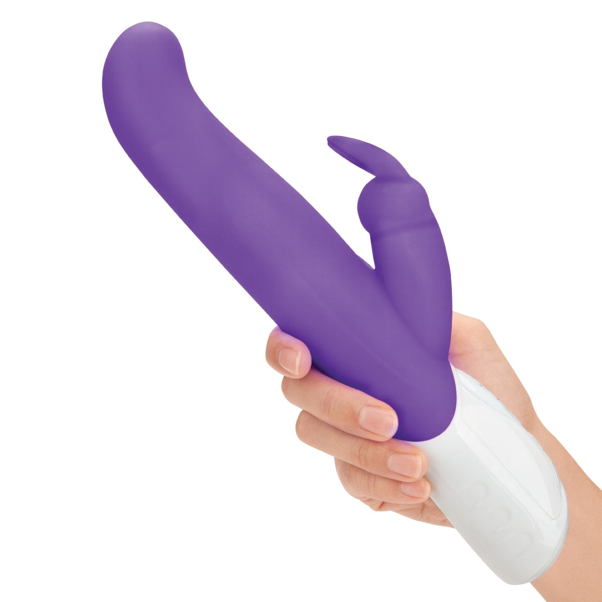 Rabbit Essentials G-Spot Rabbit Vibrator With Rotating Shaft Purple