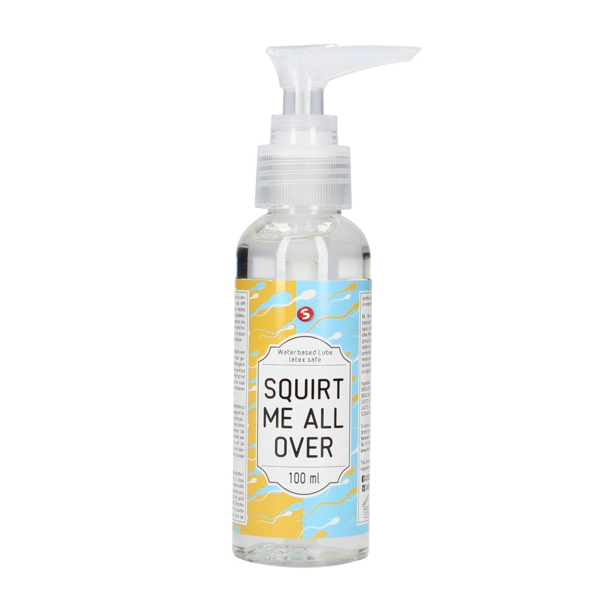 S-Line Squirt Me All Over Water Based Lube 100ml