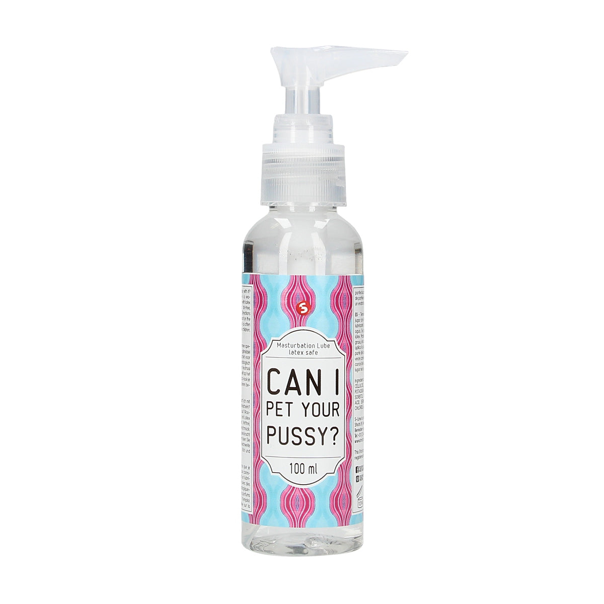 S-Line Can I Pet Your Pussy? Water Based Masturbation Lube 100ml