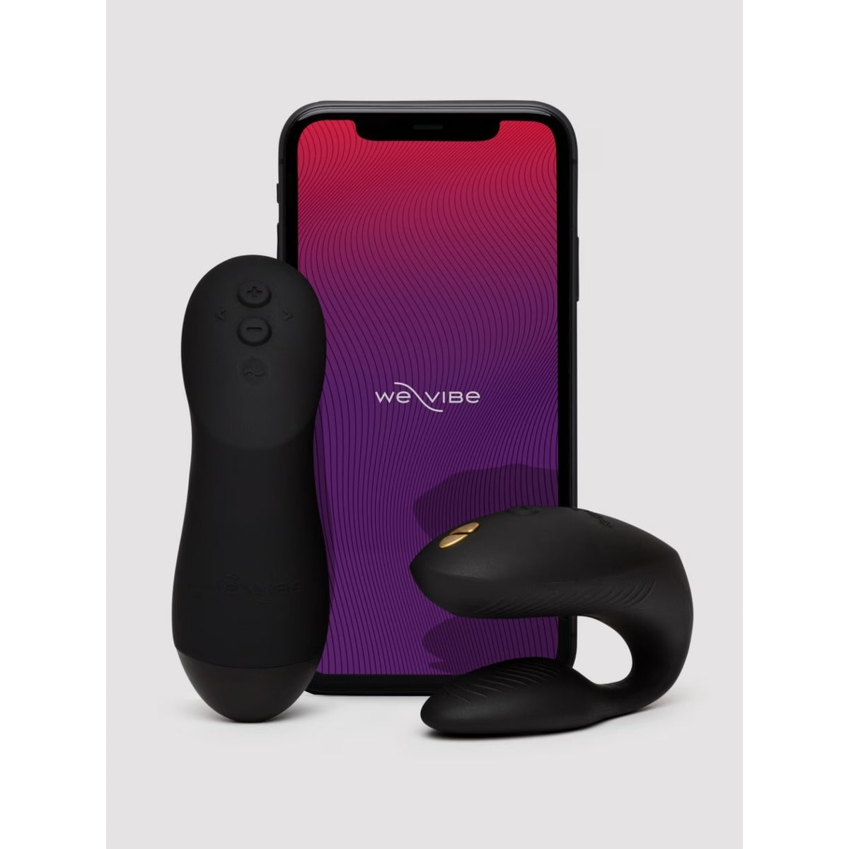 We-Vibe Chorus Pro Satin Couples Vibrator Black