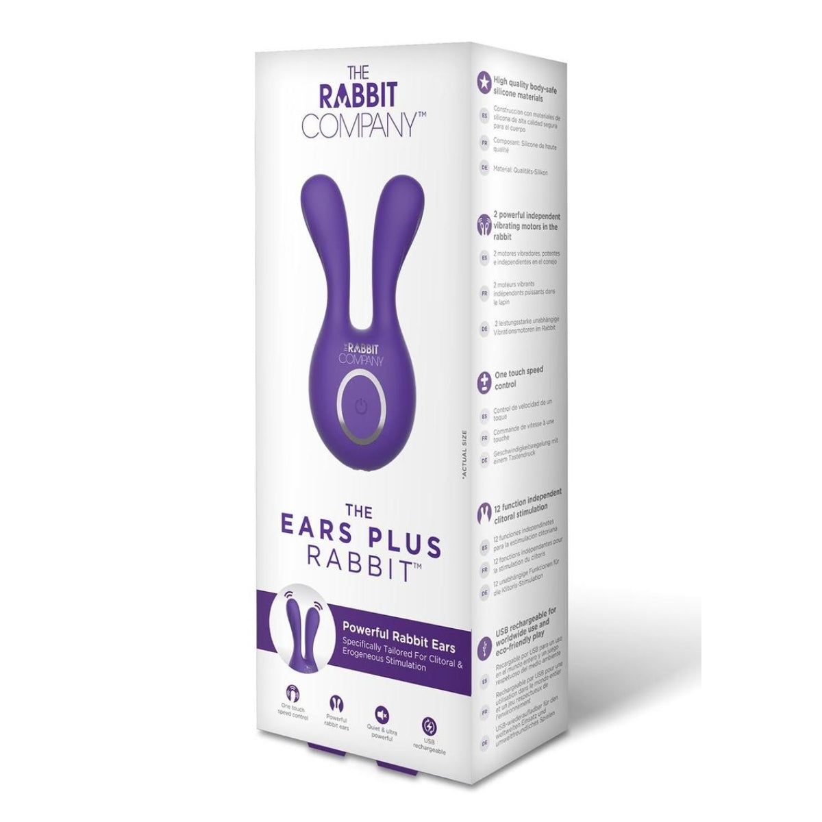 Nauti Petites Rabbit Ears Bullet Vibrator