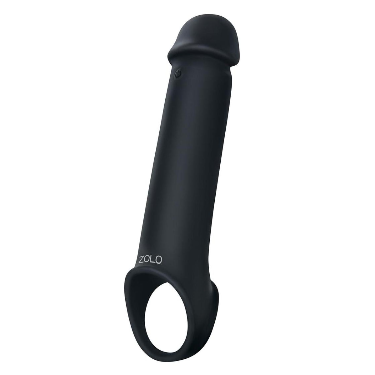 Zolo Vibrating Remote Control Penis Extender Black 8 Inch