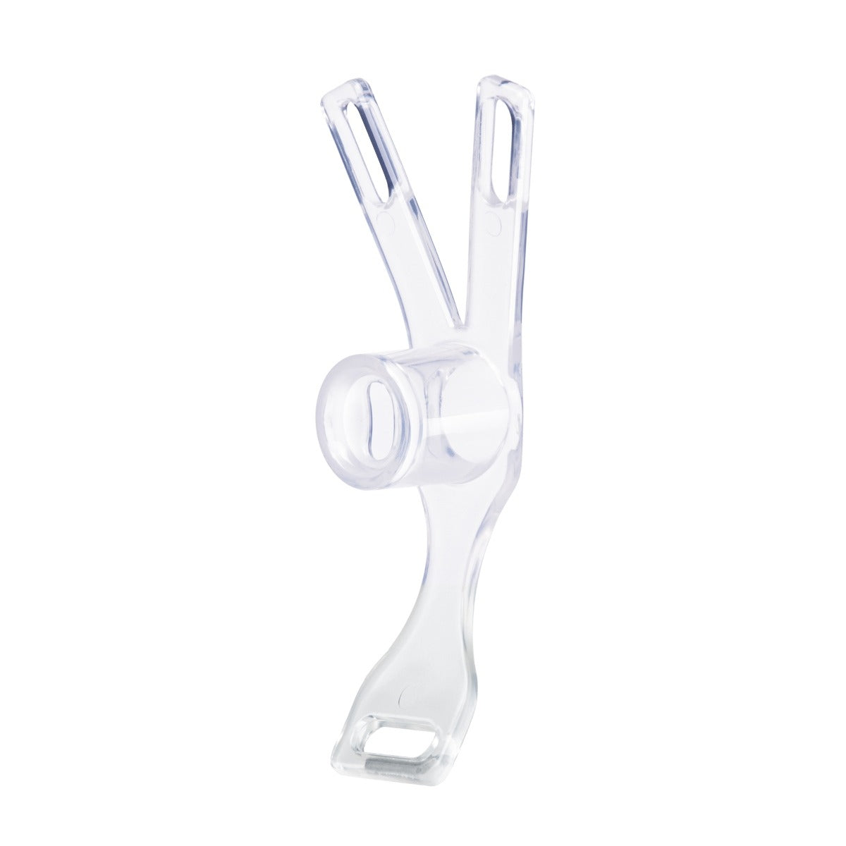 Blue Line Piss-Thru Flying V Male To Female Inversion Feminizer Transformation Device Clear