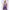 Baci Amethyst Lace Babydoll Purple 