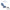 b-Vibe Vibrating Silicone Butt Plug Blue 4 Inch