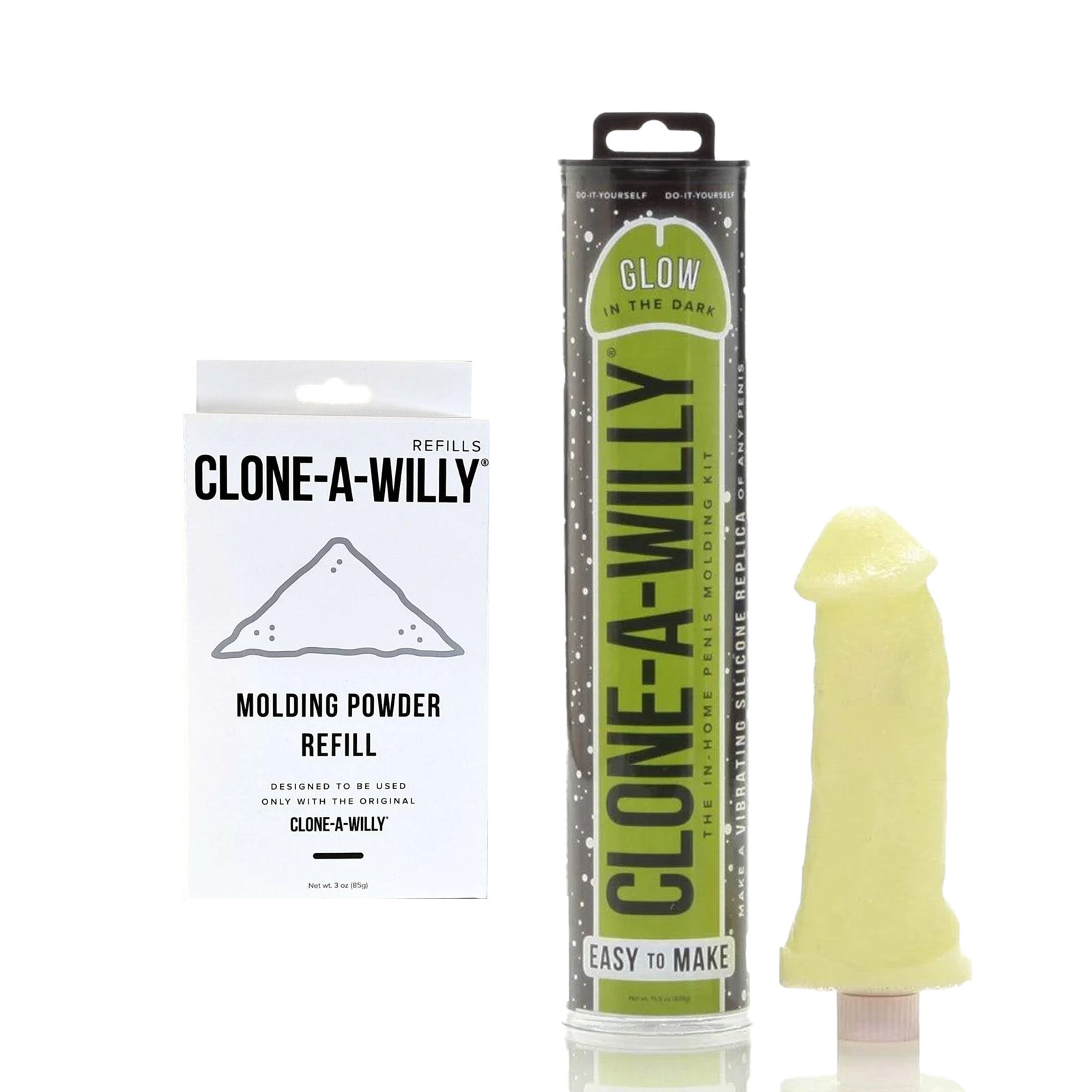 Clone A Willy Bundle Glow In The Dark Green