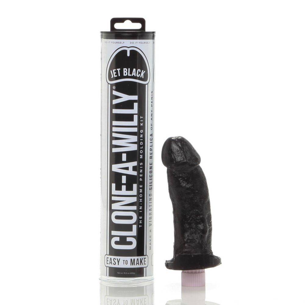 Clone A Willy Penis Moulding Kit Jet Black - Simply Pleasure