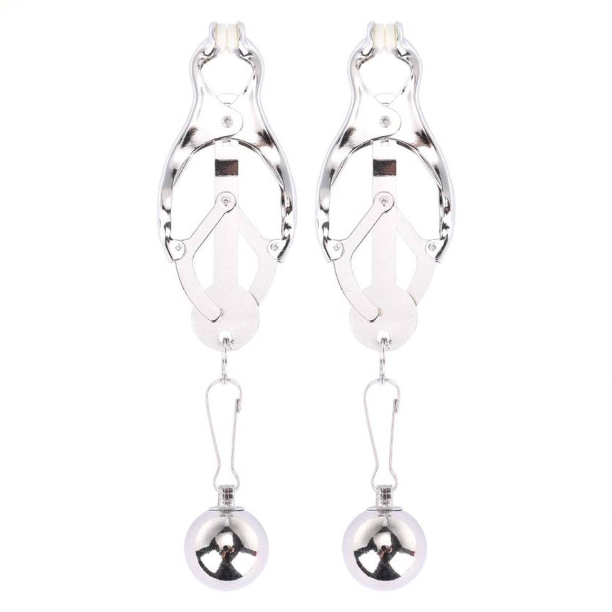 Me You Us Clover Nipple Clamps Silver - Simply Pleasure