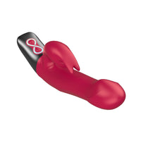 Titanz Rotating Rechargeable Rabbit With Clit Stimulation Pink 5 Inch