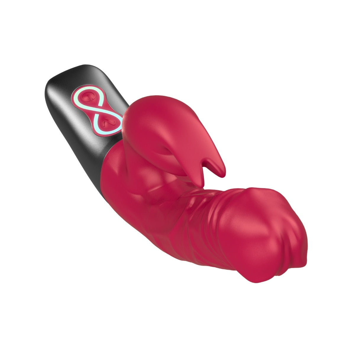 Titanz Rotating Rechargeable Rabbit With Clit Stimulation Pink 3.5 Inch