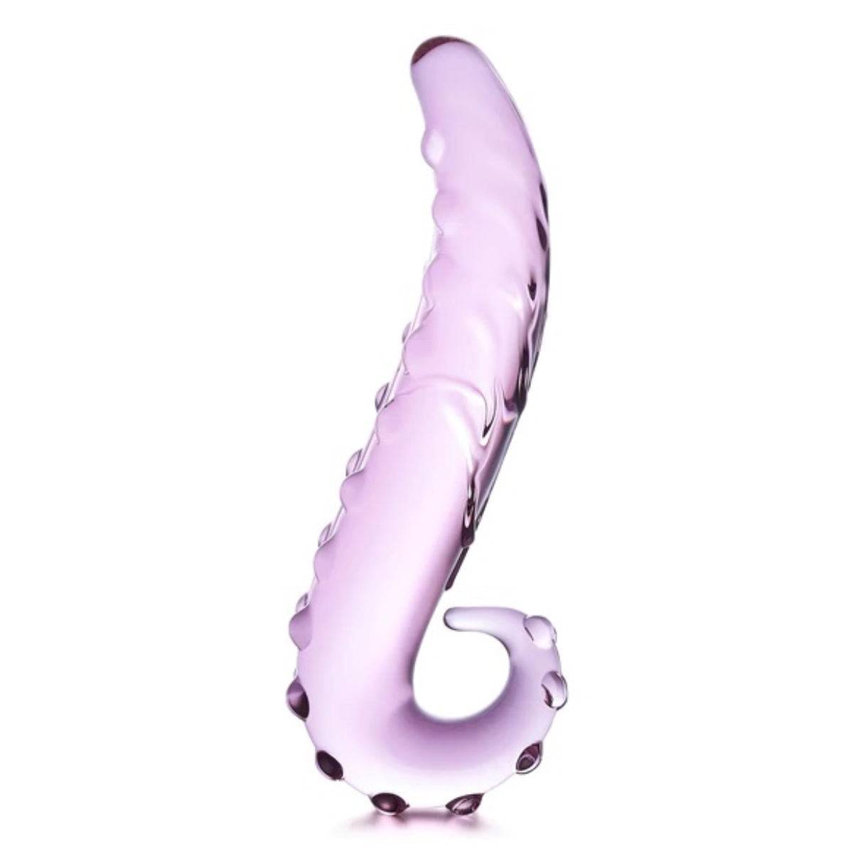 Glas Lick It Dildo Pink 6 Inch - Simply Pleasure