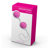 Me You Us Discretion Love Balls White Pink