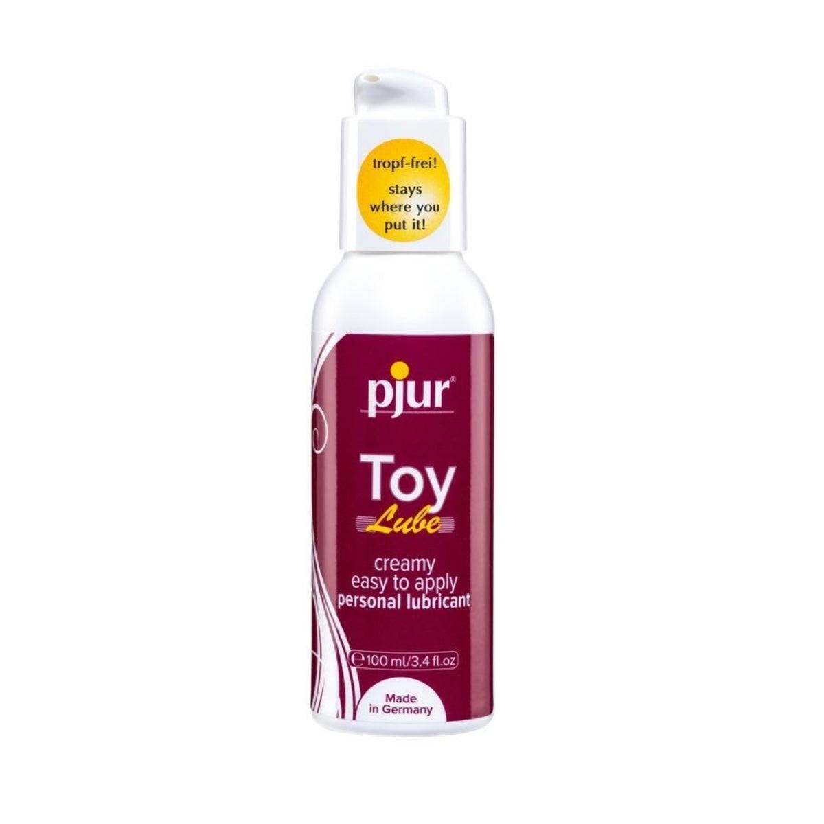 Front View Product - Pjur Toy Creamy Lube 100ml Bottle