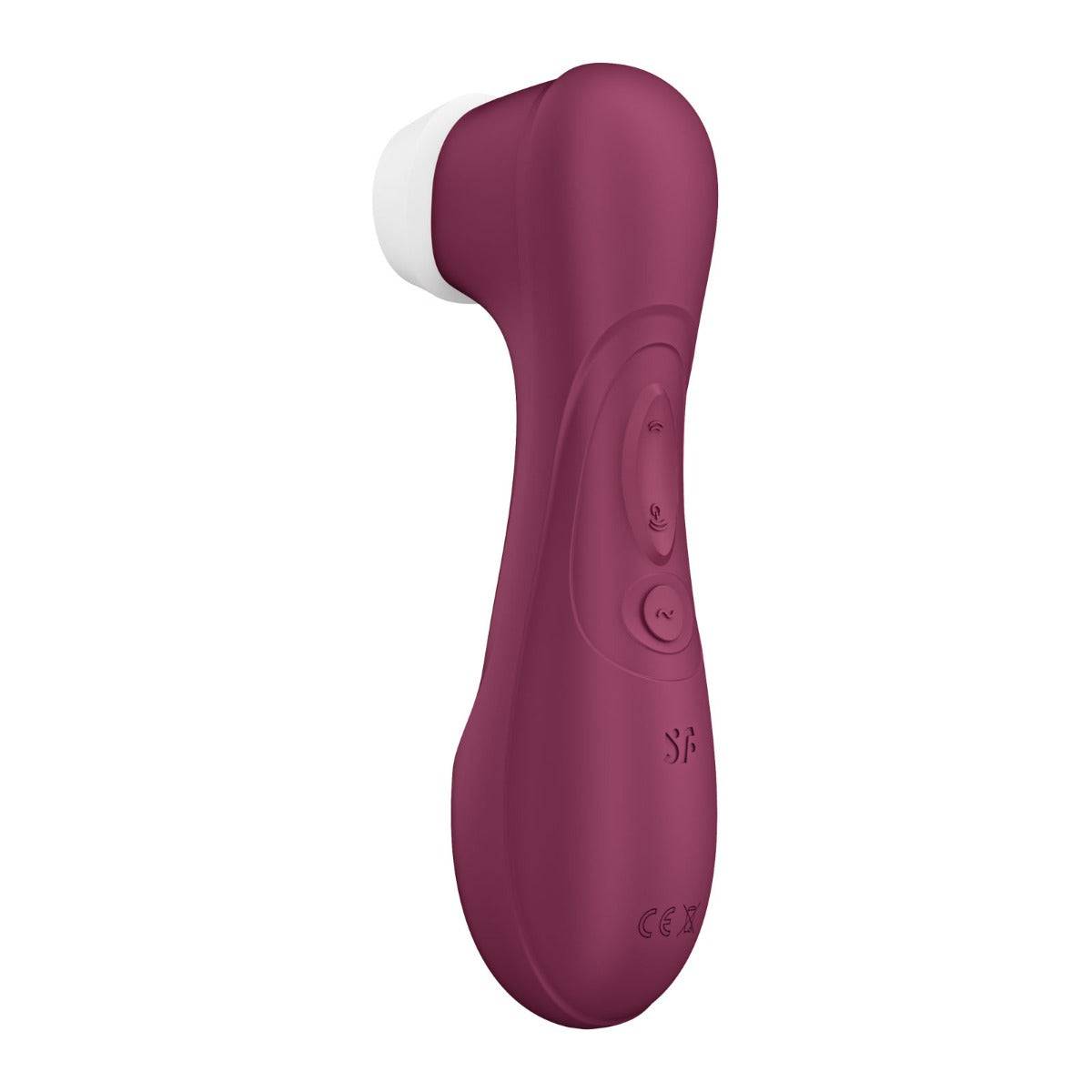 Satisfyer Pro 2 Generation 3 Liquid Air Technology Double Air Pulse Vibrator Wine Red