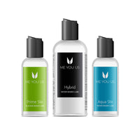 Me You Us Mini Lube 3 pack - travel pack image.