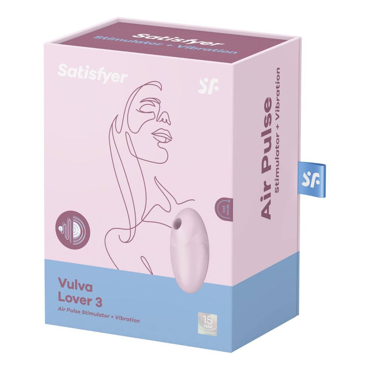 Satisfyer Vulva Lover 3 Air Pulse Stimulator Pink